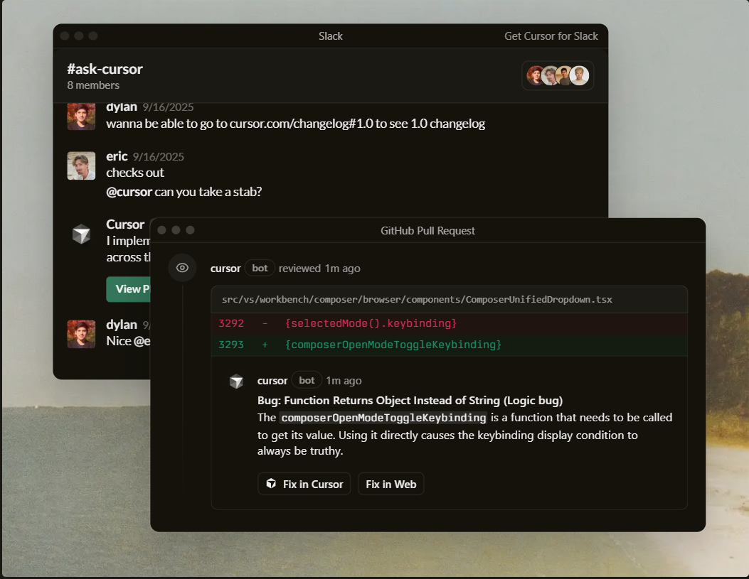Ecosystem demo screenshot